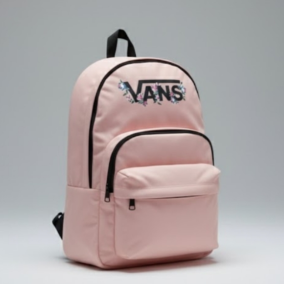 NEW! VANS Ranged Backpack Pink NWT (price firm) - Picture 1 of 13